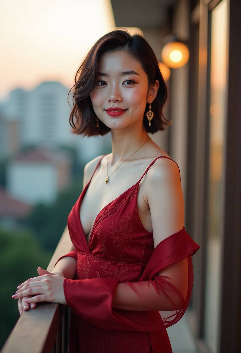 独立音乐人在天台弹唱